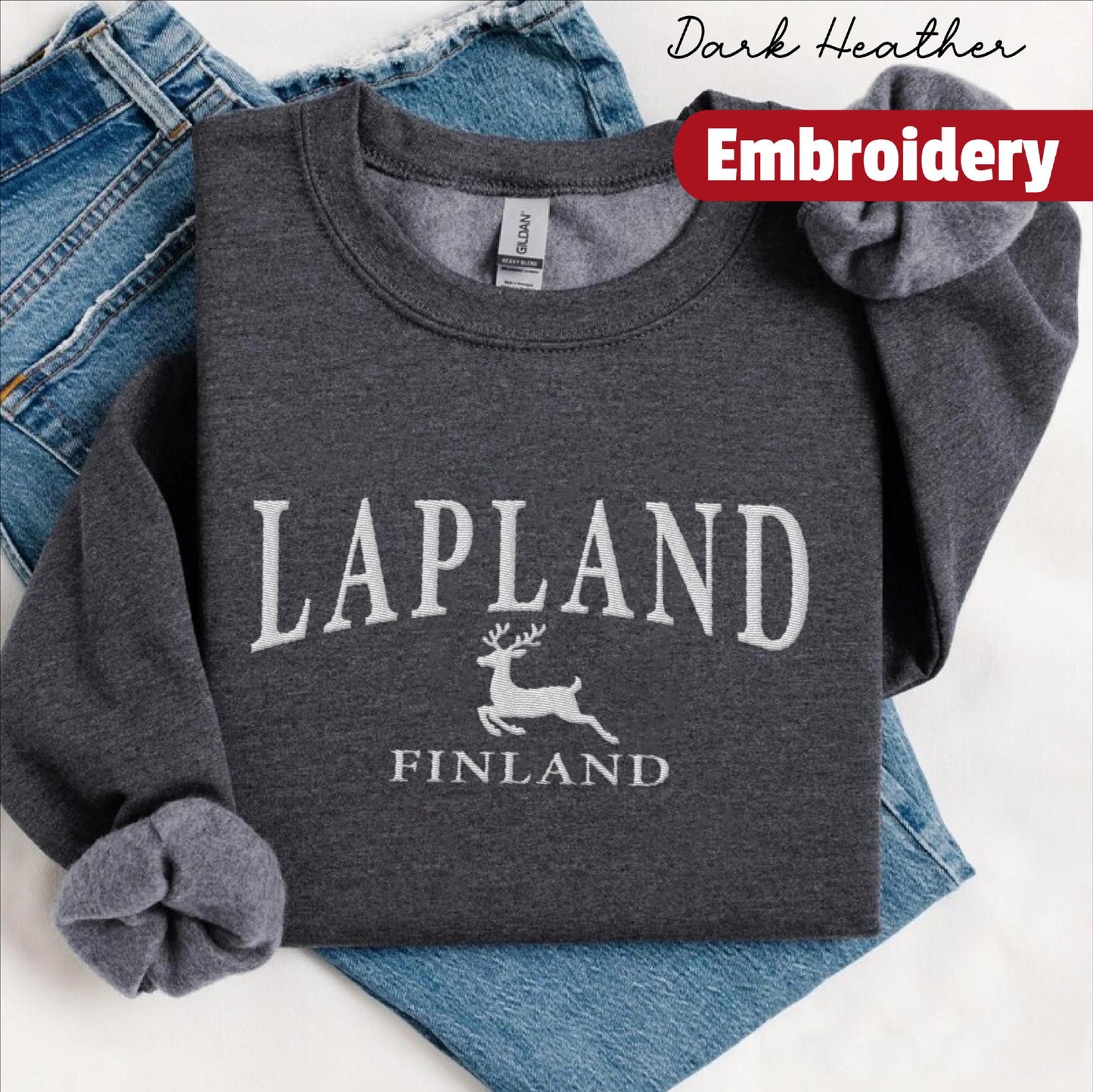 Lapland embroidered sweatshirt crewneck
