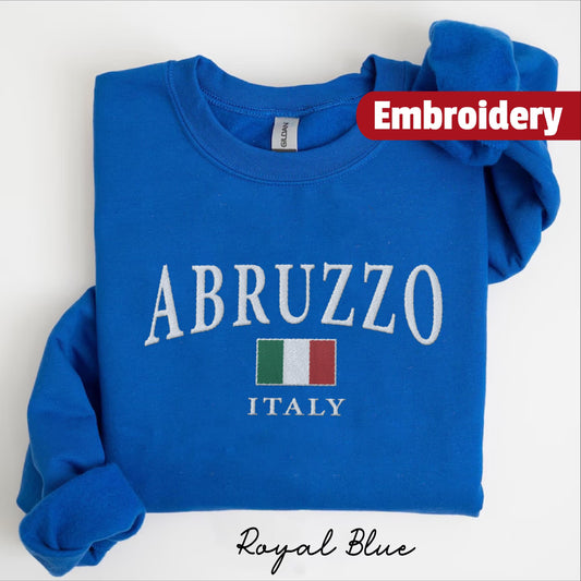 Abruzzo embroidered sweatshirt crewneck