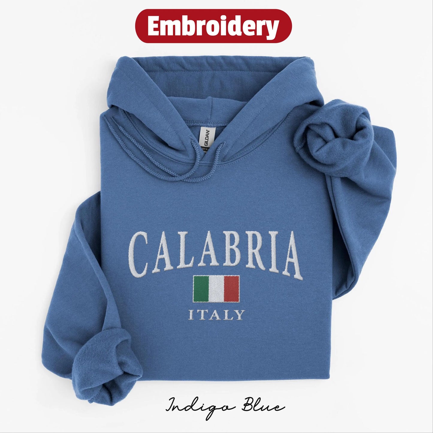 Calabria embroidered hoodie