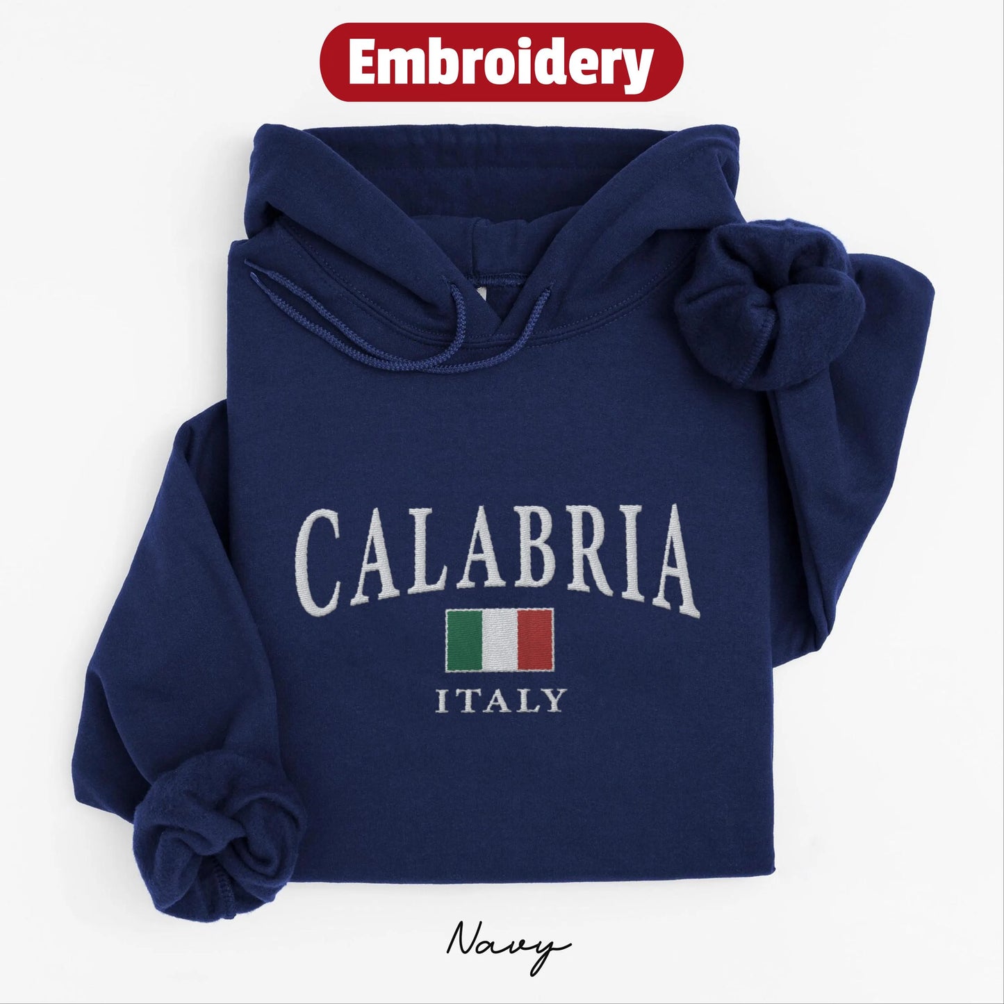 Calabria embroidered hoodie