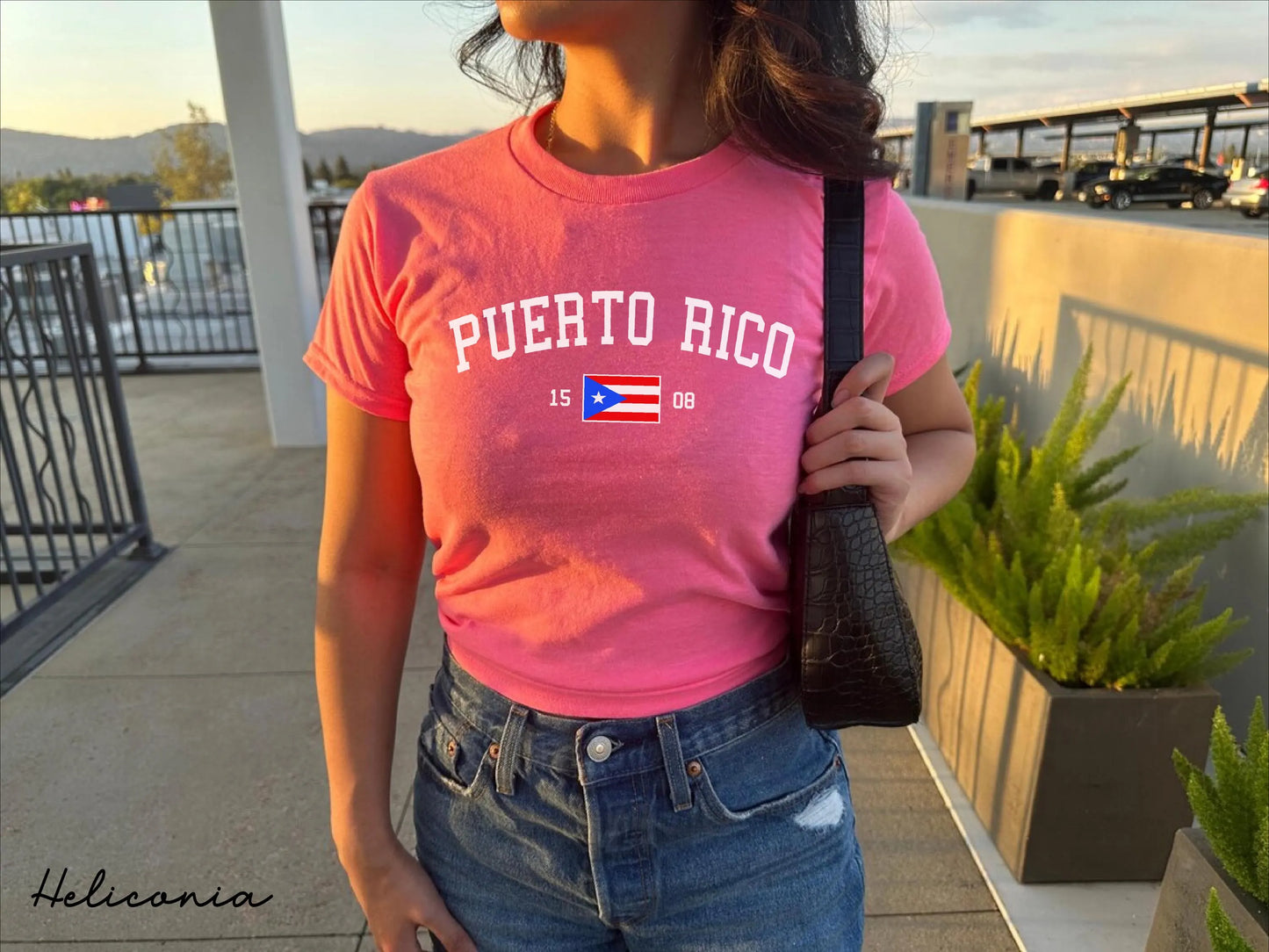 Puerto Rico Y2K Women's Baby Tee