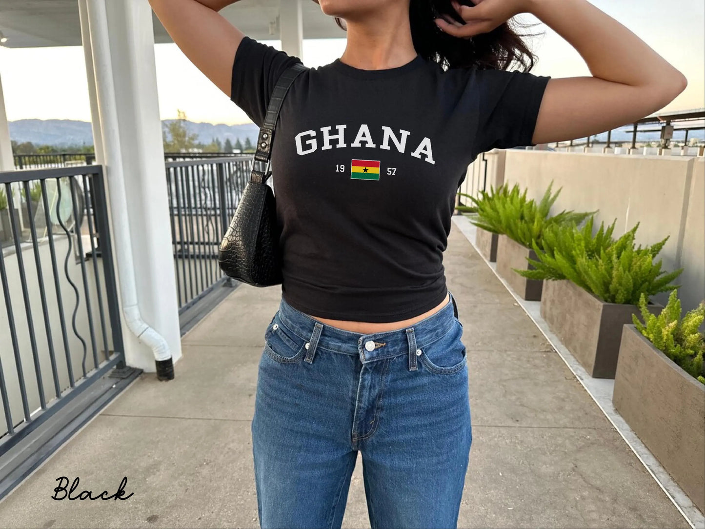 Ghana Y2K  Women's Baby Tee