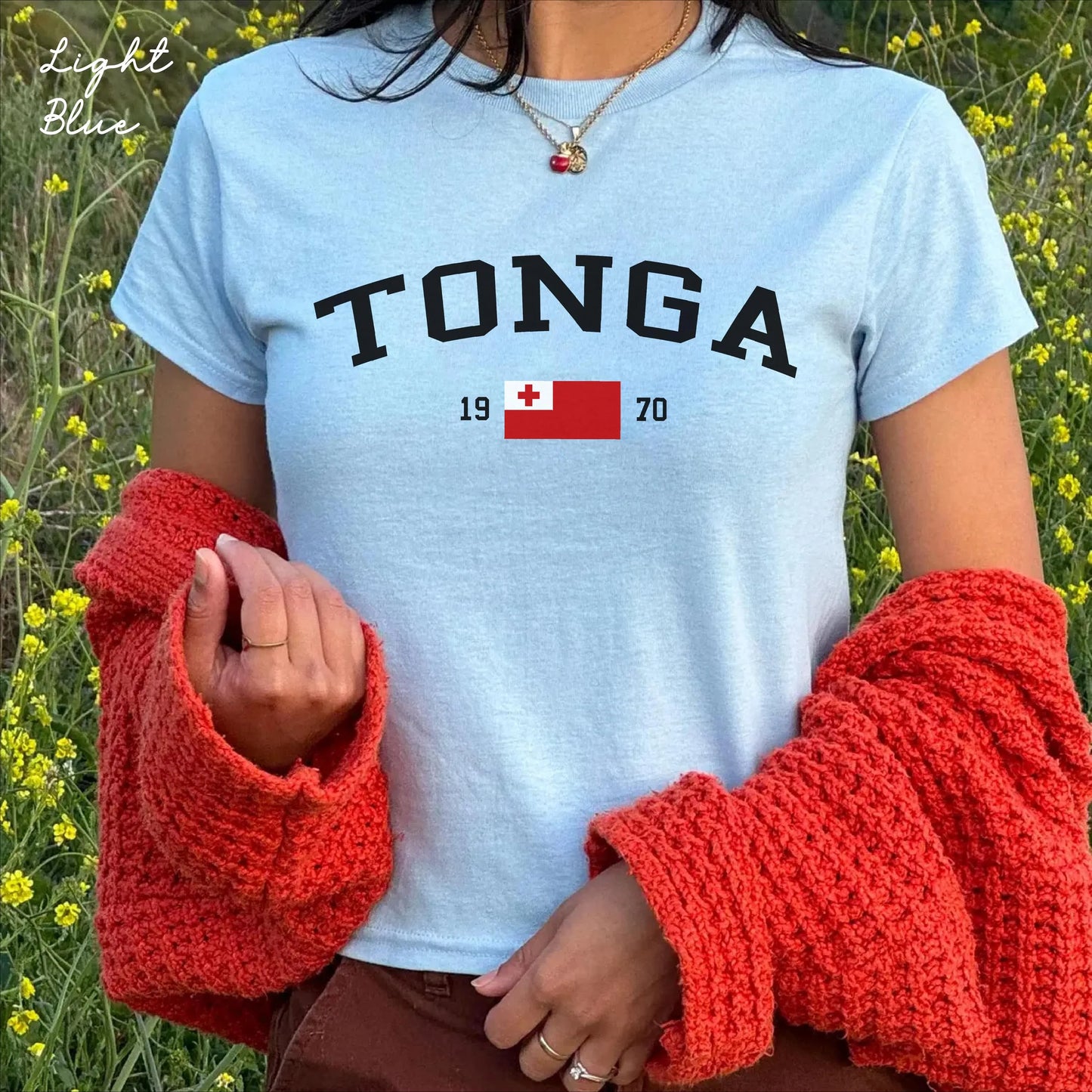 Tonga Y2K Women's Baby Tee