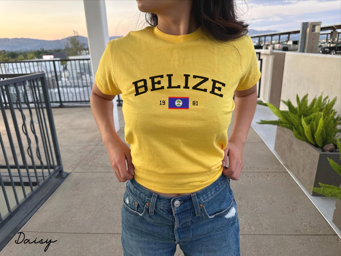 Belize Y2K Women's Baby Tee