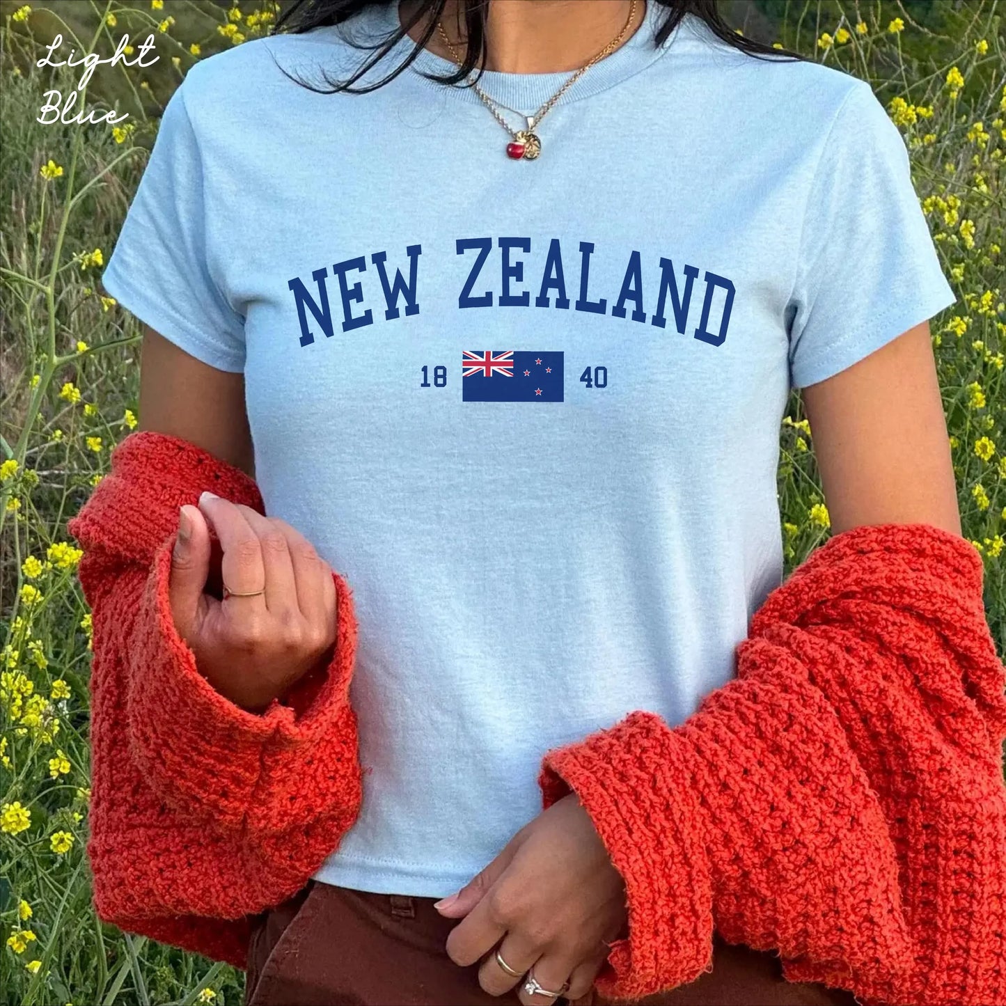 New Zealand Y2K  Women's Baby Tee