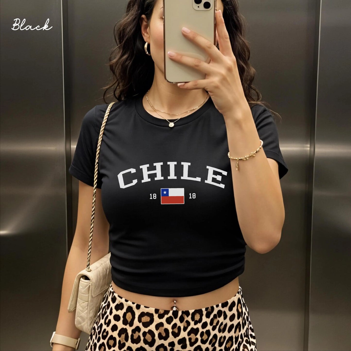 Chile Y2K Women's Baby Tee