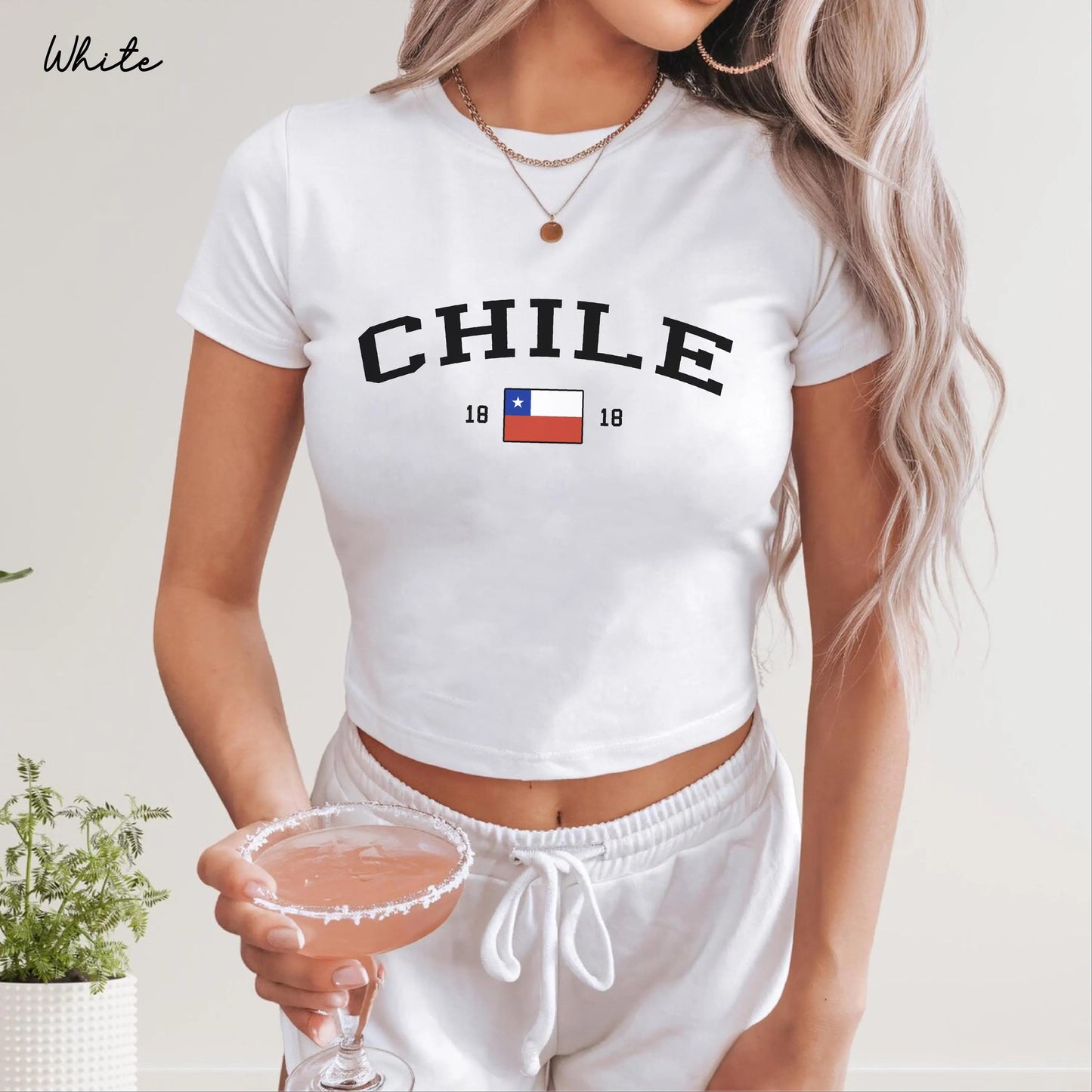 Chile Y2K Women's Baby Tee